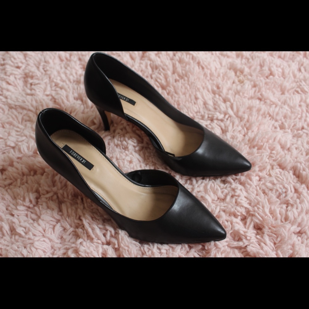 Black heels